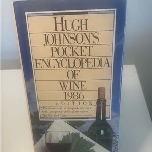 Hugh Johnson Pocket Encyclopedia of Wine 1986 Edition
